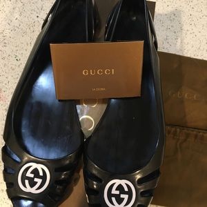 Gucci Marola Rubber Jelly shoes